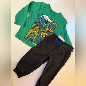 Jumping Beans Vibrant Green Shirt